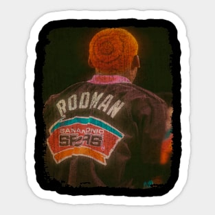 Dennis Rodman Vintage Sticker